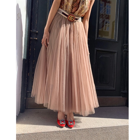 EMM Copenhagen Daisy Tyl Nederdel, Camel